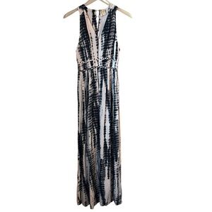 Japna Sleeveless Tie Dye Long Maxi Dress Size Large Vacation Beach